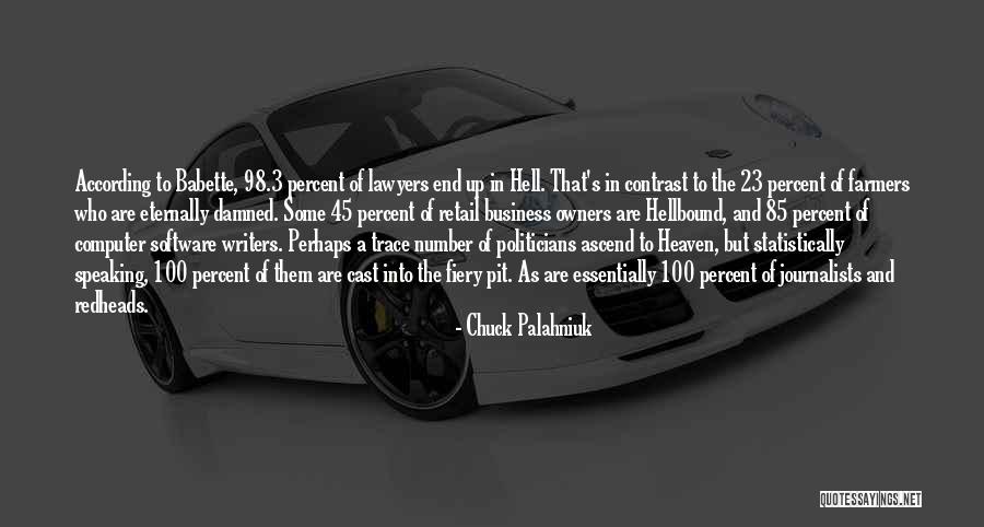 Number 3 Quotes By Chuck Palahniuk