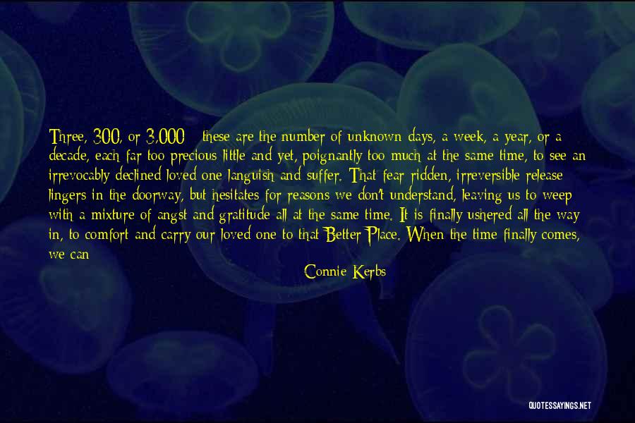 Number 3 Quotes By Connie Kerbs