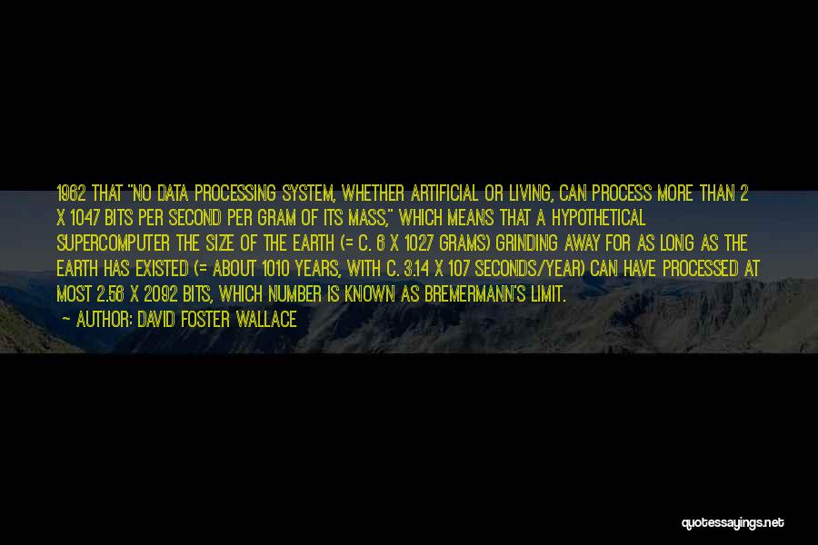 Number 3 Quotes By David Foster Wallace