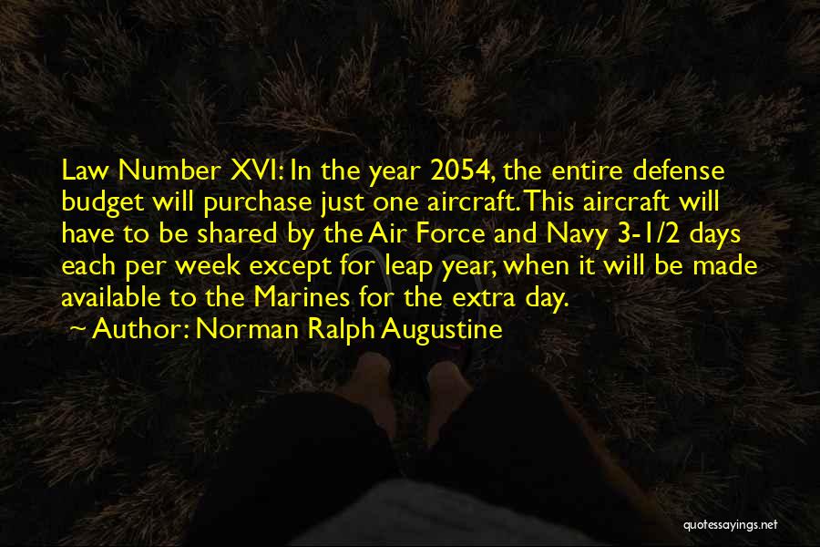 Number 3 Quotes By Norman Ralph Augustine