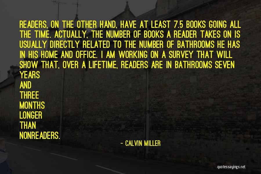 Number 7 Quotes By Calvin Miller Number 7 Quotes By Calvin Miller