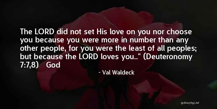 Number 7 Quotes By Val Waldeck Number 7 Quotes By Val Waldeck