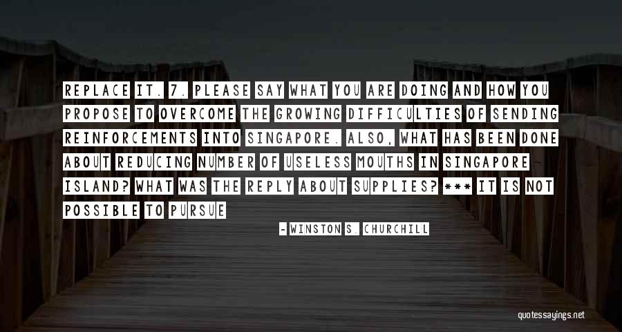 Number 7 Quotes By Winston S. Churchill Number 7 Quotes By Winston S. Churchill