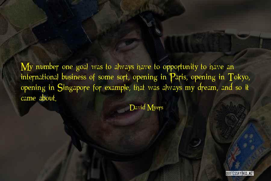 Number 9 Dream Quotes By David Myers Number 9 Dream Quotes By David Myers