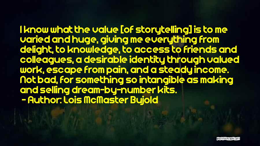 Number 9 Dream Quotes By Lois McMaster Bujold