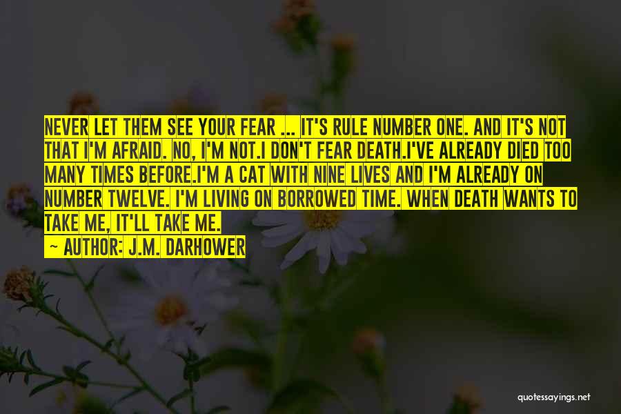 Number Nine Quotes By J.M. Darhower