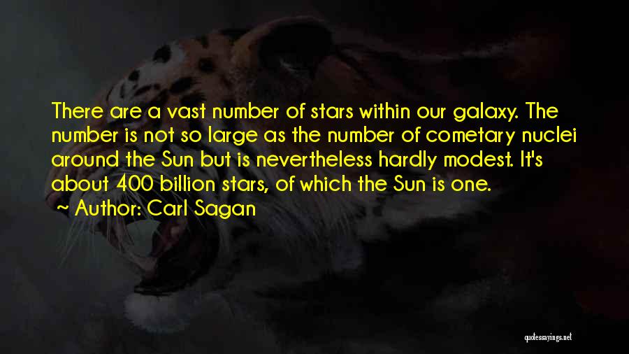 Number Of Stars Quotes By Carl Sagan