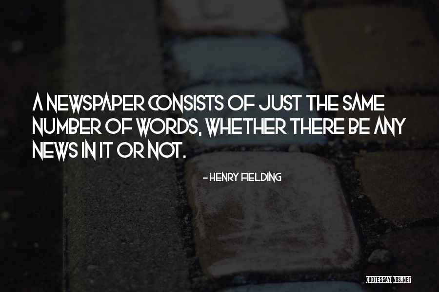 Number Of Words Quotes By Henry Fielding Number Of Words Quotes By Henry Fielding