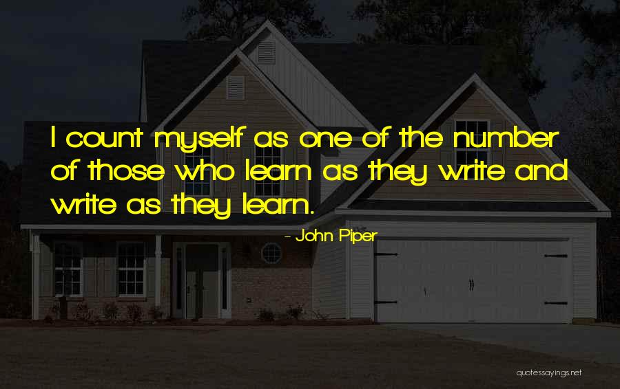 Number One Quotes By John Piper