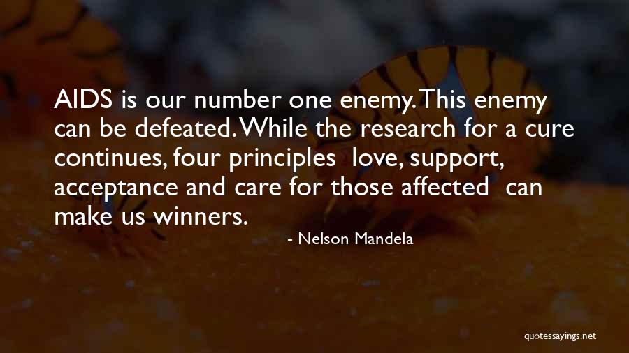 Number One Quotes By Nelson Mandela