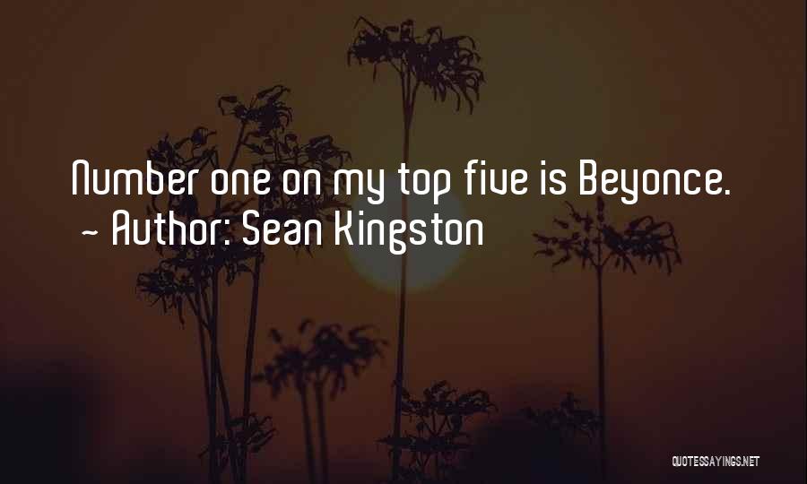Number One Quotes By Sean Kingston