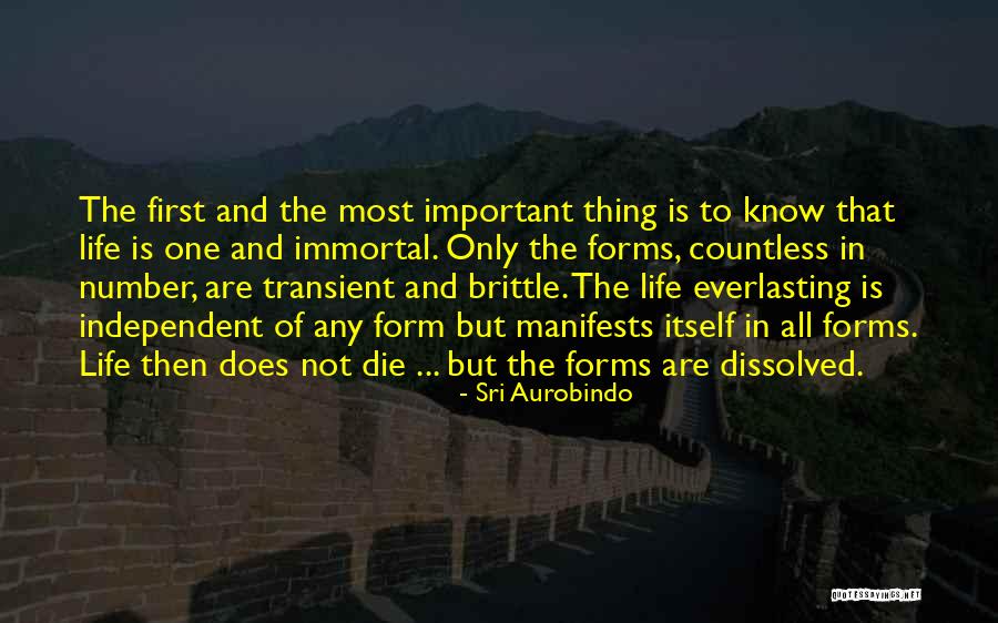 Number Only Quotes By Sri Aurobindo Number Only Quotes By Sri Aurobindo