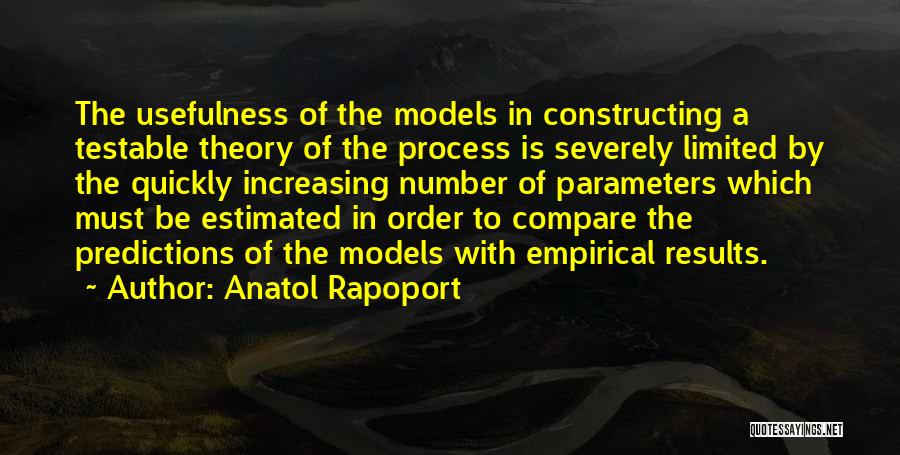 Number Theory Quotes By Anatol Rapoport