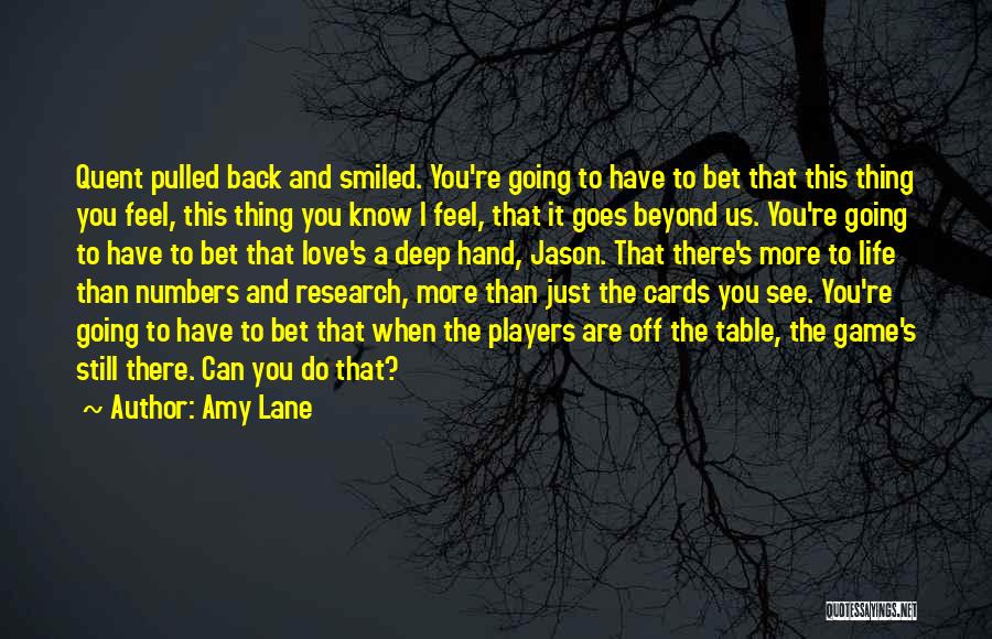 Numbers And Love Quotes By Amy Lane