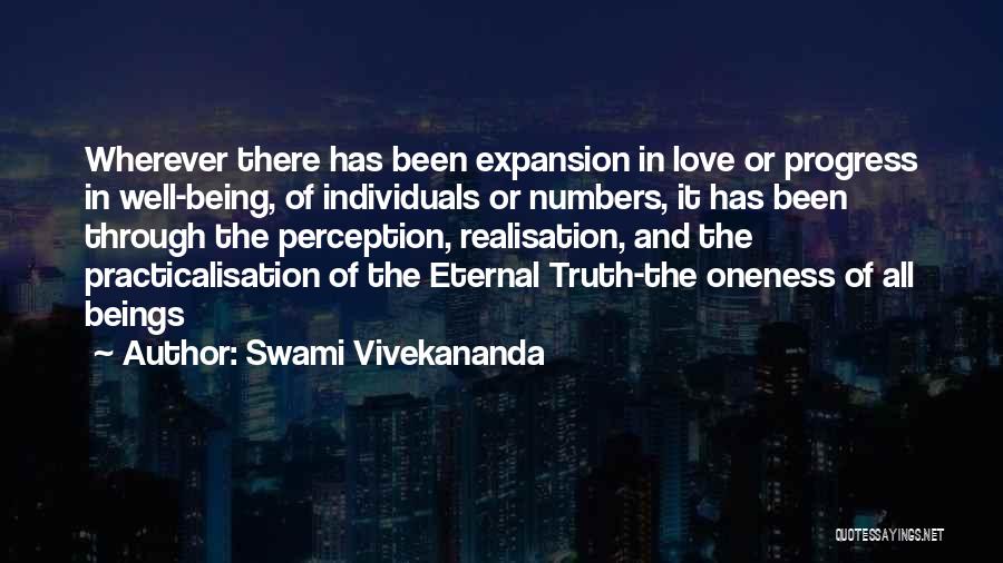 Numbers And Love Quotes By Swami Vivekananda