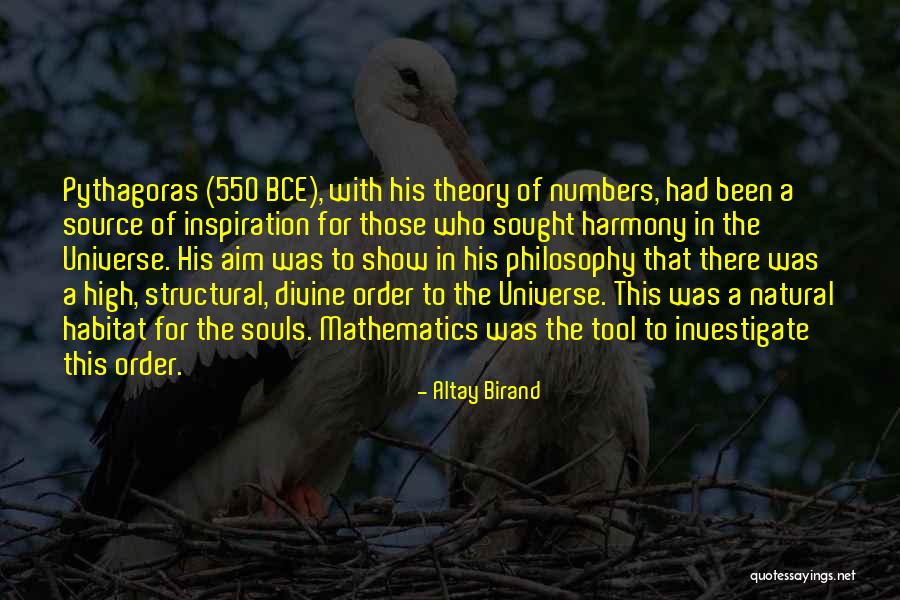 Numbers By Pythagoras Quotes By Altay Birand Numbers By Pythagoras Quotes By Altay Birand
