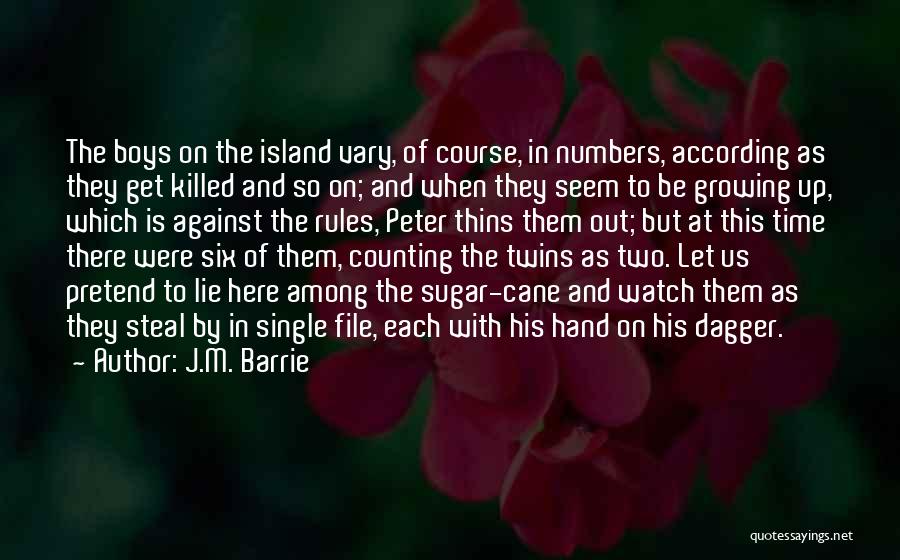 Numbers Cannot Lie Quotes By J.M. Barrie