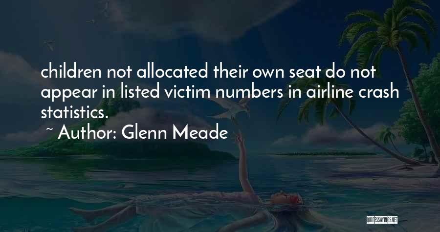 Numbers Statistics Quotes By Glenn Meade