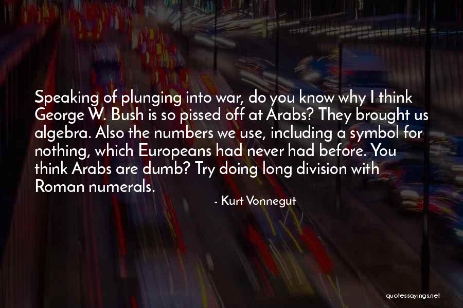 Numerals In Quotes By Kurt Vonnegut