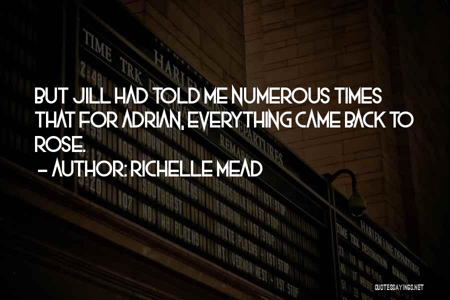 Numerous Quotes By Richelle Mead