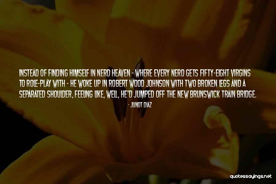 Nunamaker Hood Quotes By Junot Diaz Nunamaker Hood Quotes By Junot Diaz