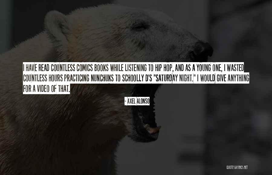 Nunchuks Quotes By Axel Alonso Nunchuks Quotes By Axel Alonso