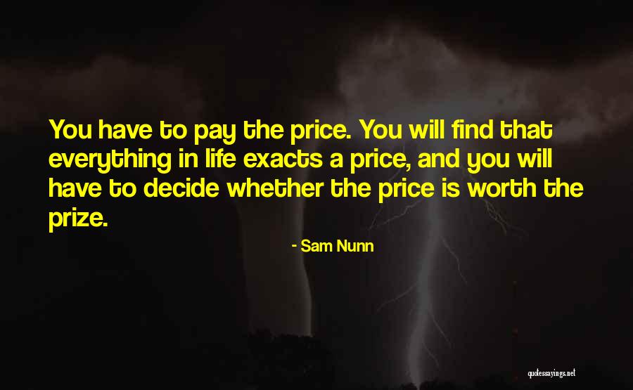 Nunn Quotes By Sam Nunn Nunn Quotes By Sam Nunn