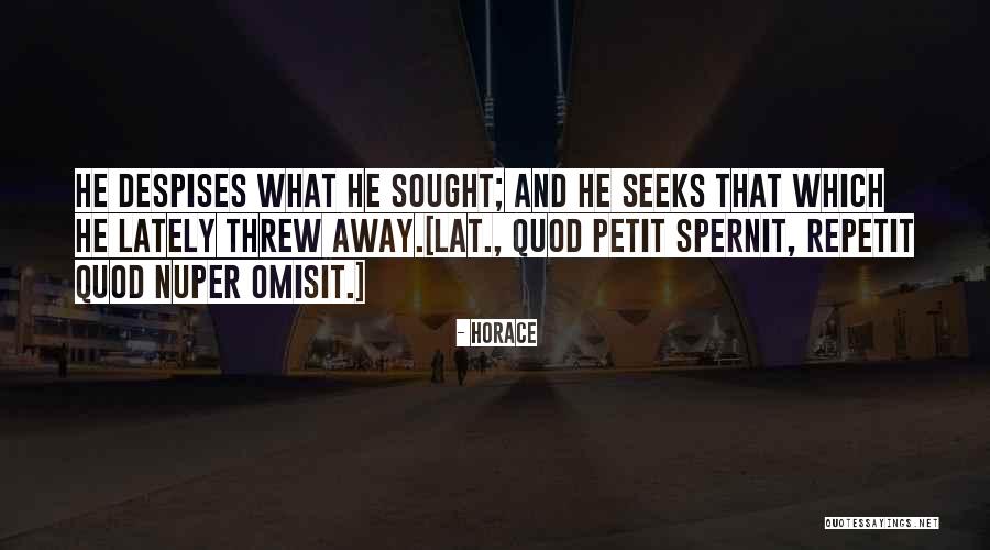 Nuper Quotes By Horace Nuper Quotes By Horace
