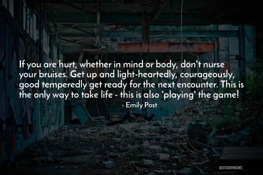 Nurse Quotes By Emily Post