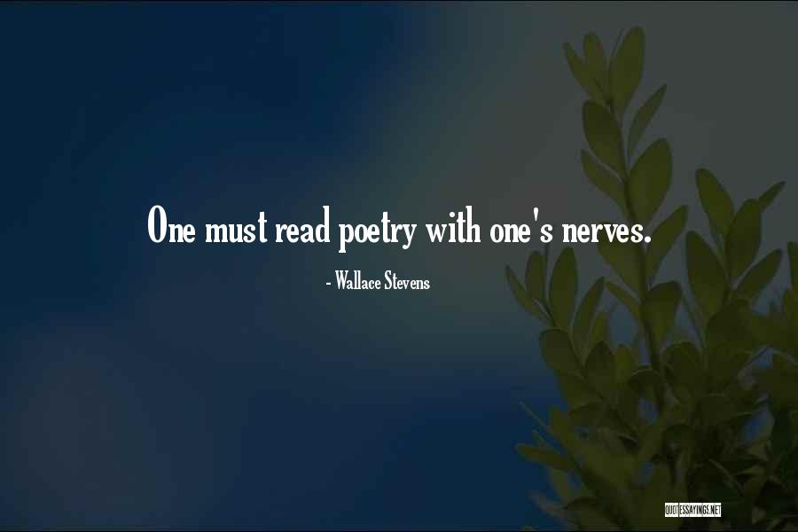 Nurse Ratched With Page Numbers Quotes By Wallace Stevens