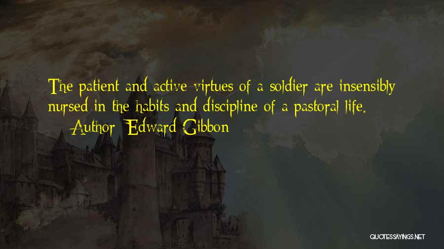 Nursed Quotes By Edward Gibbon