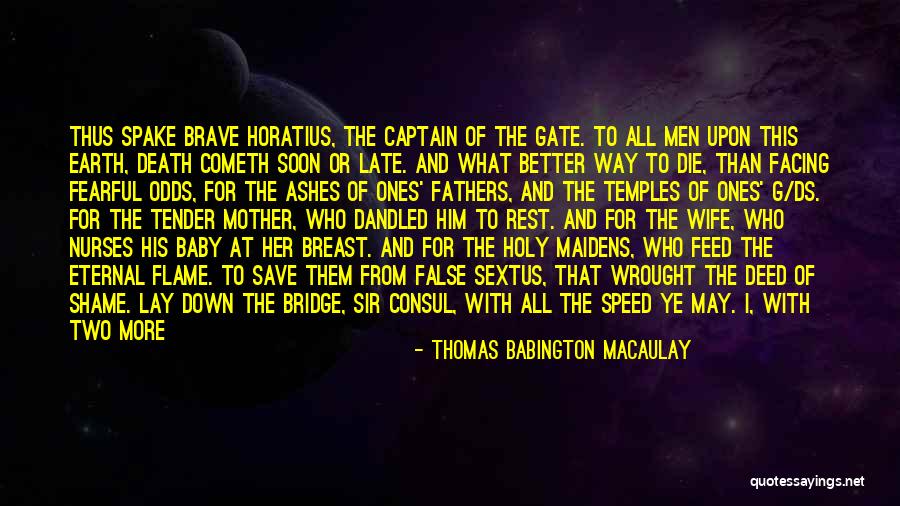 Nurses And Death Quotes By Thomas Babington Macaulay Nurses And Death Quotes By Thomas Babington Macaulay