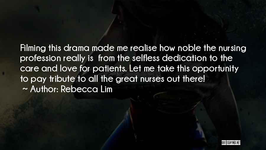 Nurses Quotes By Rebecca Lim