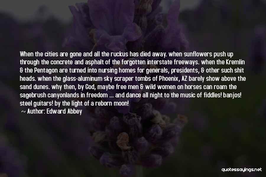 Nursing Homes Quotes By Edward Abbey