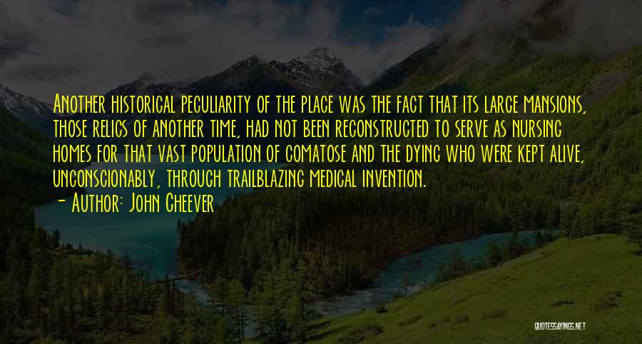 Nursing Homes Quotes By John Cheever