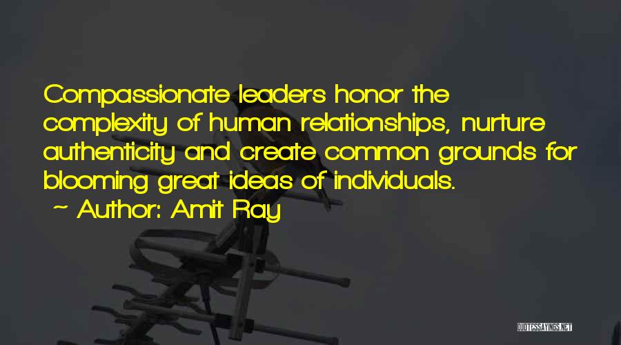 Nurture Leadership Quotes By Amit Ray