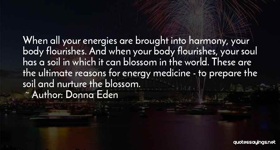 Nurture Soul Quotes By Donna Eden