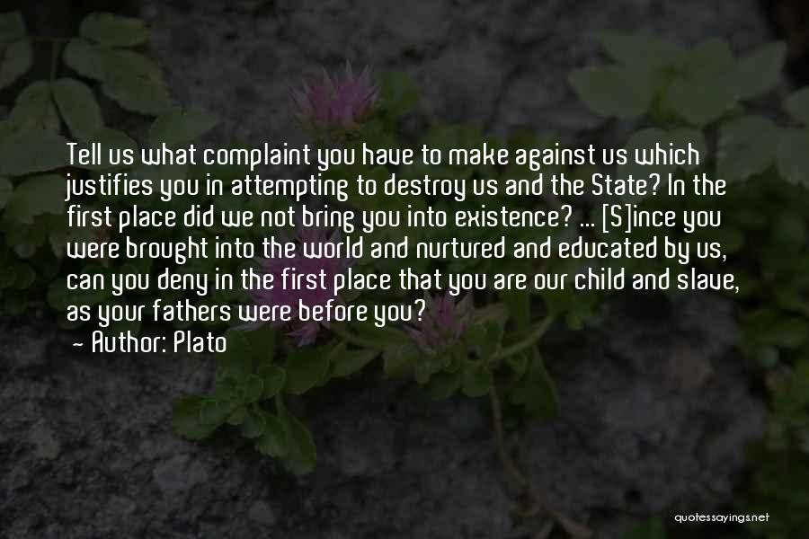 Nurtured Quotes By Plato