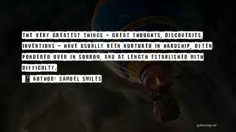 Nurtured Quotes By Samuel Smiles
