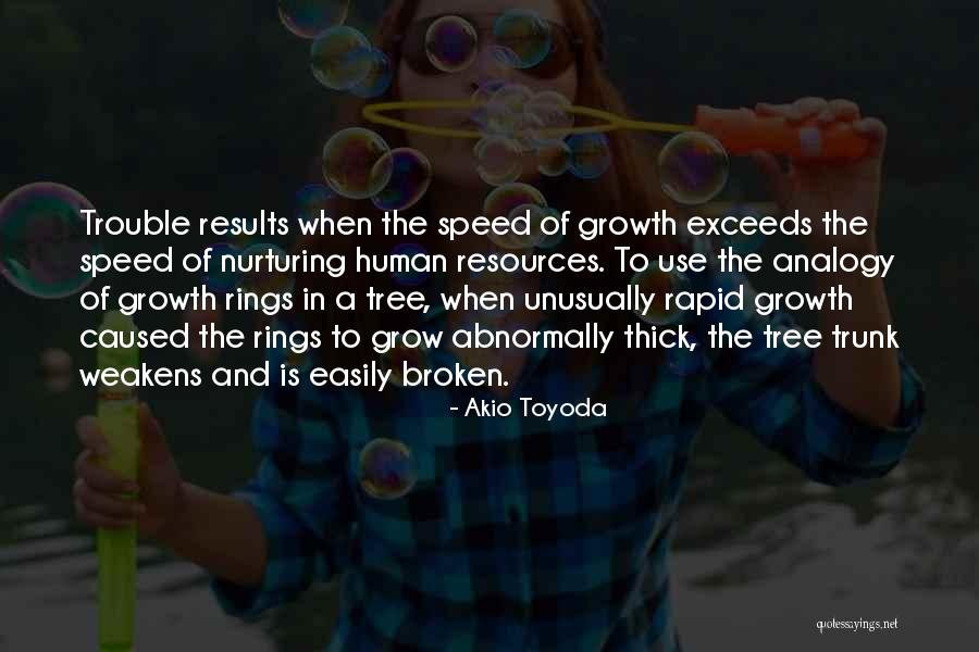 Nurturing Growth Quotes By Akio Toyoda