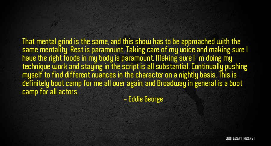 Nurturing Mother Quotes By Eddie George Nurturing Mother Quotes By Eddie George