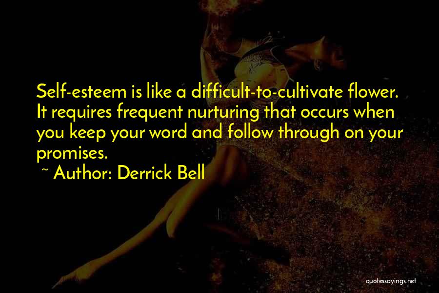 Nurturing Quotes By Derrick Bell