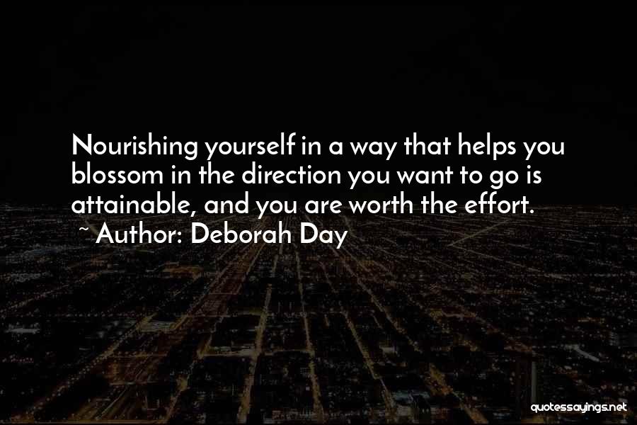 Nurturing Self Quotes By Deborah Day