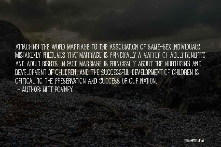 Nurturing Your Marriage Quotes By Mitt Romney