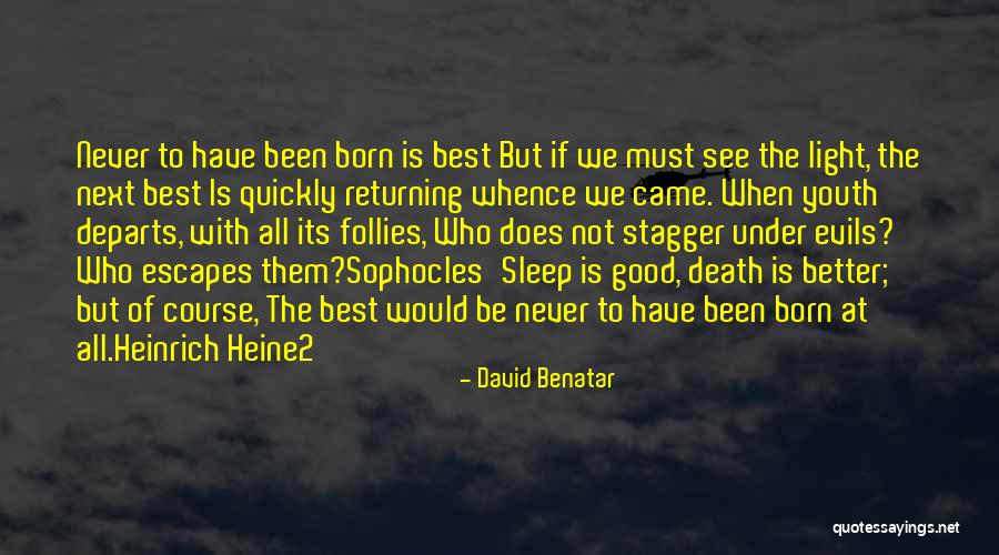 Nurudeen Elabor Quotes By David Benatar Nurudeen Elabor Quotes By David Benatar