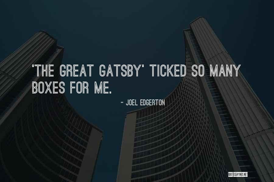 Nushawn Johnson Quotes By Joel Edgerton Nushawn Johnson Quotes By Joel Edgerton