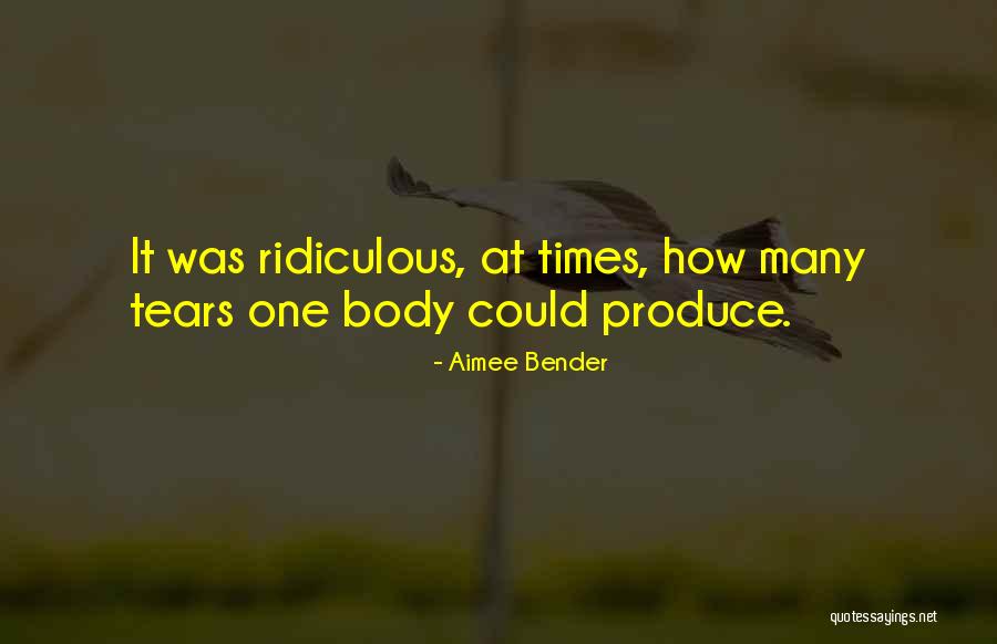 Nussecken Quotes By Aimee Bender