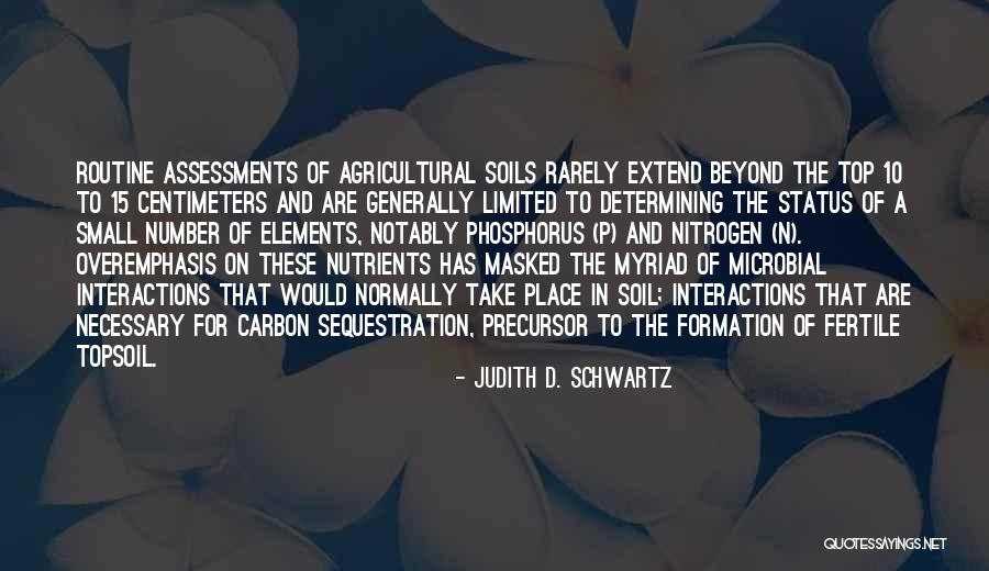 Nutrients Quotes By Judith D. Schwartz