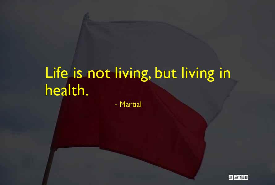 Nutrition And Fitness Quotes By Martial
