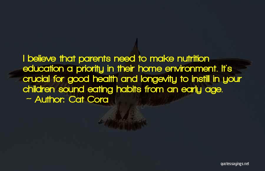 Nutrition And Health Quotes By Cat Cora